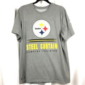 NFL Pittsburg Steelers “Steel Curtain” T-shirt  L